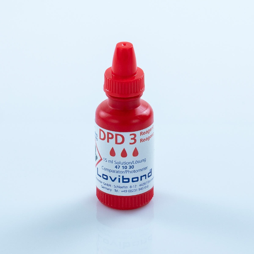 Reagens za klor DPD3 -15 ml / crveni