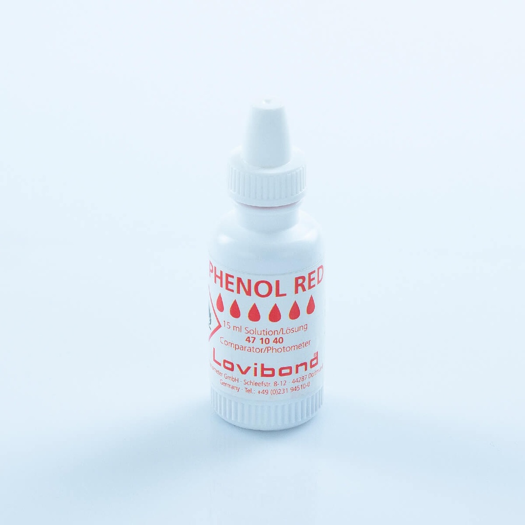 Reagens za testiranje pH - Phenol Red - 15 ml / bijeli