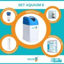 Omekšivač vode aqua3m 8, kompletni set