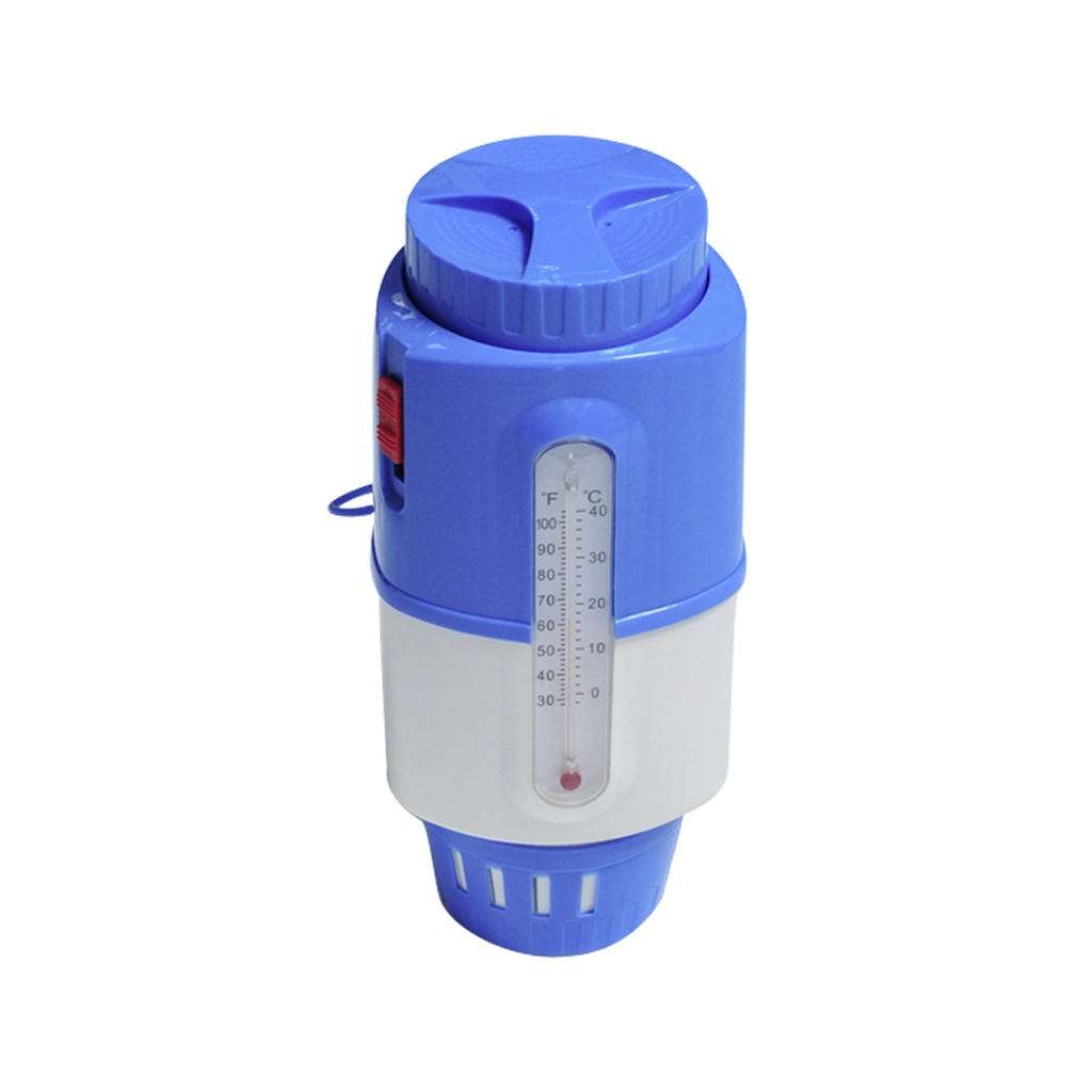Dozator klora za bazen s termometrom, tablete 3" / Ø7.6cm