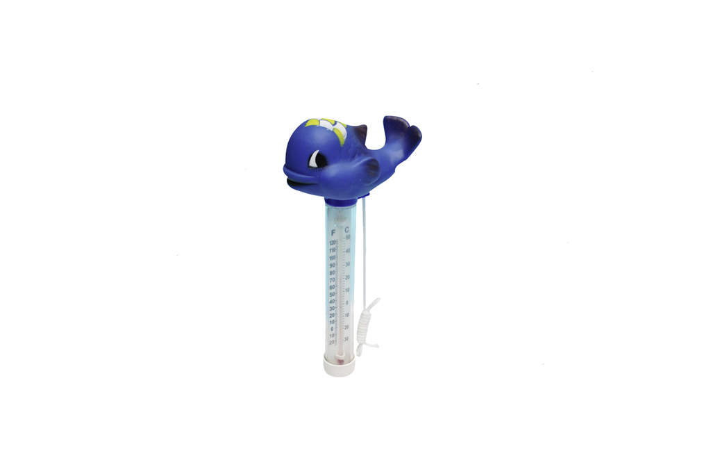 Termometar delfin Smart, plavo-bijeli, 21 cm